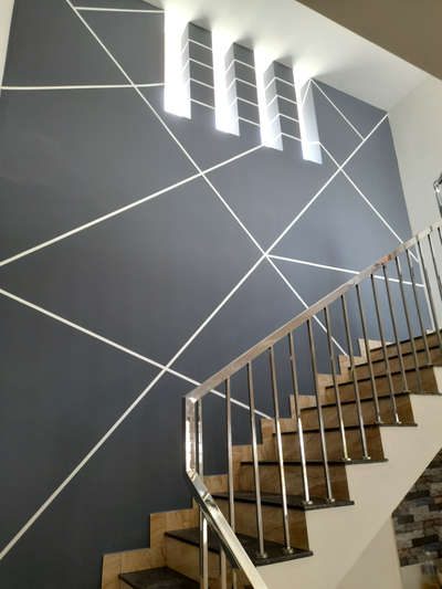 stair case desingn wall #