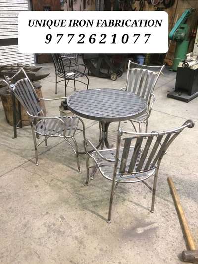 #Wrought iron chair