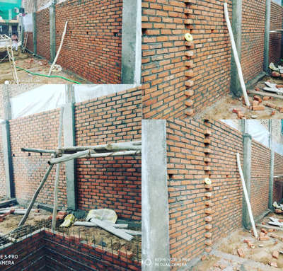 Brickwork at Plam vihar site
 
 #brickmasonry  #Brickwork  #brickwall