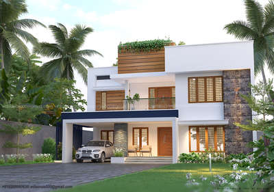 #InteriorDesigner  #exterior3D  #all_keraka  #contruction  #ContemporaryHouse