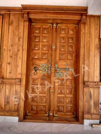 Traditional front door