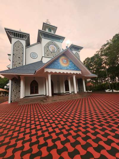Projects by Marion Co  #church  #TexturePainting #WallPainting