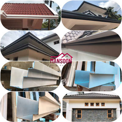 ALUMINIUM RAIN GUTTER