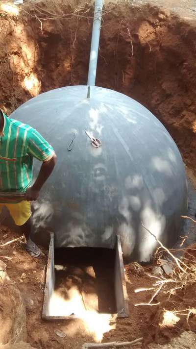 biogas plant work in progress