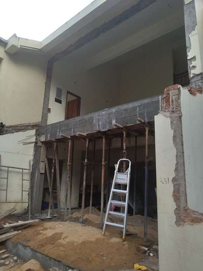 Renovation Work. Insertion of steel & RCC Beam into existing Building 
 #structuralengineering  #structuraldesign  #structuralengineering🏗️  #structualdesign