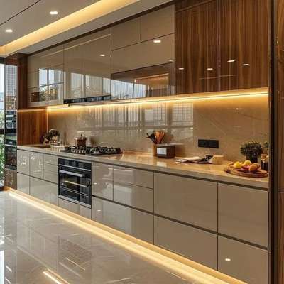 kitchen design interior #kitchen  #kitcheninterior  #ClosedKitchen  #KitchenIdeas  #LargeKitchen  #LShapeKitchen  #WoodenKitchen  #KitchenRenovation  #ModularKitchen