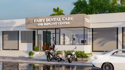 Dental Clinic Elevation
.

 #shopintererior #rentalproperties #dentalclinic #commercialproperty 
#3delevations #ElevationHome