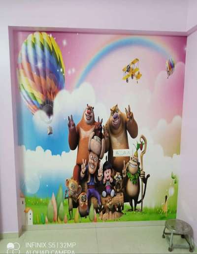 #KidsRoom #customized_wallpaper #3DWallPaper