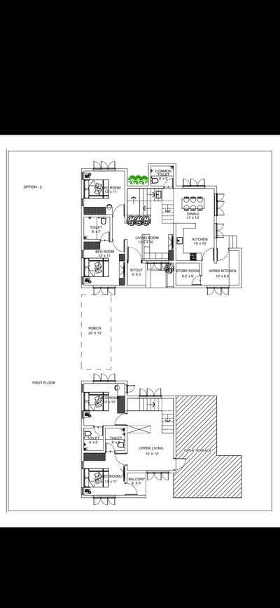 🔺2D concept plan of a 2 storey residential building.(1700 sqft)
🔺 Designed by AR. Jubil Raj
🖤FOYER SPACE🤍
98.46.08.34.73