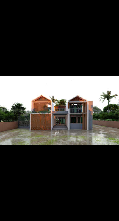 #KeralaStyleHouse #kerlahouse #keralahomestyle #ElevationHome #ElevationDesign #SlopingRoofHouse #tropicalmodern #Minimalistic #louver #minimalism #KeralaStyleHouse #keralahomeplans