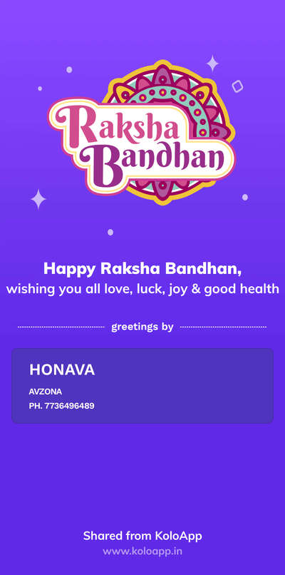 Happy Rakshabandhan to All

#happyrakshabandhan