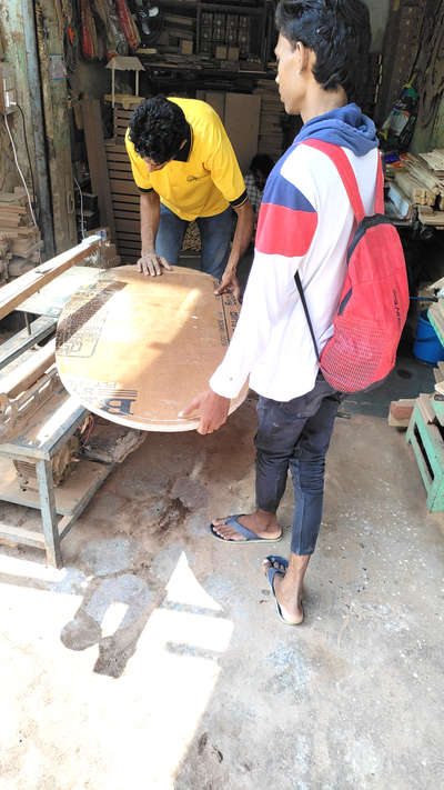 centre table top cutting