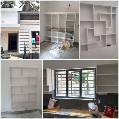 #2BHKHouse #WallPutty finish#ferrocement shelf works#budgethomes#koduvayoor#palakkad#srbuilders