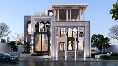 Arab style villa
 #architecturedesigns  #KeralaStyleHouse  #ContemporaryHouse  #arabian #classichomes  #arabianvilla