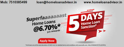 Super fast Home Loans

Mob: 7510385499
loan@homeloanadvisor.in
www.homeloanadvisor.in