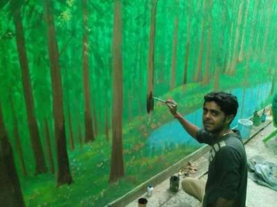 Land scape wall painting

#LandscapeGarden

 #LandscapeDesign 

#Landscapepainting

#scenery 

#landscapingforhouses

# Landscapedaily