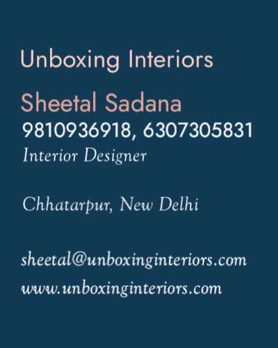 #unboxinginteriors