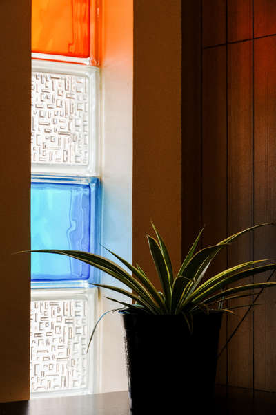Living Room Design with Glass Bricks. 
#Living #LivingroomDesigns #CelingLights #LivingRoomTable #LivingRoomPainting #LivingRoomDecoration #LivingRoomIdeas #Dining/Living #HouseinteriorDesigns #InteriorDesign #designersinkerala #Palakkadinterior #adorn #adornconstructions #adornprojects #