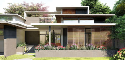 #ContemporaryHouse  #contemporary  #ContemporaryDesigns  #Architectural&Interior