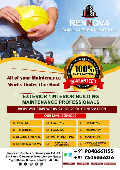 All of your maintenance works under one roof.