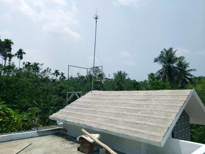 Lightning Arrester installation @ Iritti