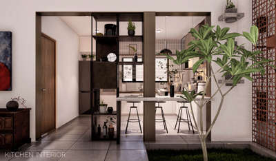 Kitchen interior design 
 #InteriorDesigner  #KitchenInterior  #Architectural&Interior  #partitionwall  #OpenKitchnen