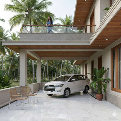 #KeralaStyleHouse #ai #modernhome #keralastyle #exterior_Work #ContemporaryHouse #modernminimalism #FlatRoofHouse #TraditionalHouse #trussdesign