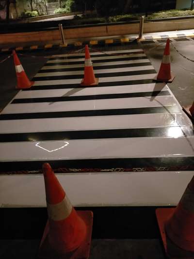 Epoxy Pu Zebra Crossing