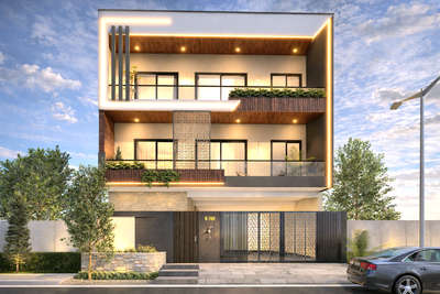 .Where architecture meets elegance.
Thoughtfully layered façade, ambient lighting, and refined textures create a bold yet welcoming home.
.
.#ModernElevation
#ContemporaryArchitecture
#LuxuryHomeDesign
#FacadeDesign
#ArchitecturalDesign
#HomeElevation
#ModernHouse
#LEDLightingDesign
#ExteriorDesign
#IndianArchitecture
#ResidentialDesign
#ArchitectureLovers
#DesignInspiration
#3DVisualization
#ArchitectLife