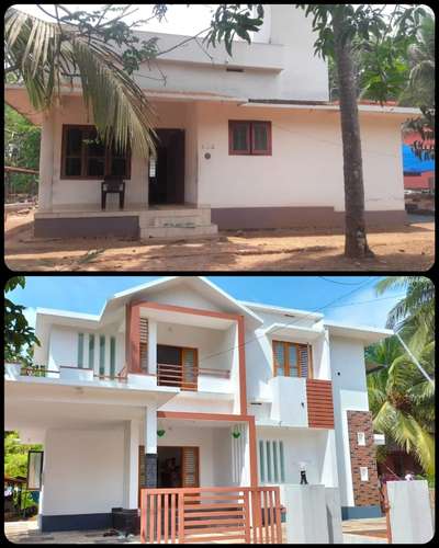 Renovation project🏠
Kadamberi, kannur
🏠🏠നിലവിൽ ഉണ്ടായിരുന്ന ഒരു നില വീട് പൂർണമായും പൊളിക്കാതെ അതിൽ തന്നെ റൂമുകൾ കൂട്ടിച്ചേർക്കണം എന്ന വീട്ടുകാരുടെ  ആവശ്യപ്രകാരം നിർമിച്ച ഇരുനില വീട്. ഇന്ന് വീട്ടുകൂടൽ ചടങ്ങ് നടക്കുമ്പോൾ നല്ല രീതിയിൽ തന്നെ പൂർത്തീകരിച്ചു എന്ന് വിശ്വസിക്കുന്നു.