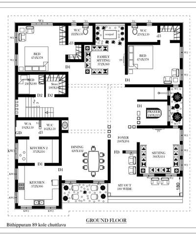 #FloorPlans  #builders Thrissur #NorthFacingPlan  #Nafeesathulmizriyaminhajbuilders #MINHAJBUILDERS  #Nafeesathulmizriyamizalvilla@gmail  #Nafeesathulmizriyaminhajbuilders  #mizalmotivo