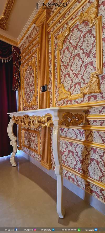 A royal touch console table...