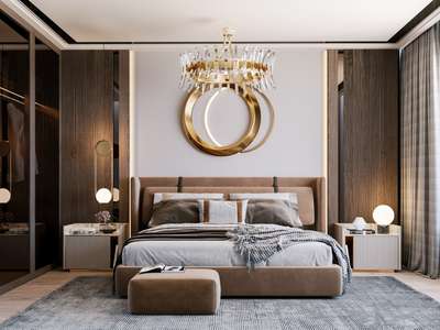 modern luxurious bedroom to give a soothing good night sleep.
 .
.
.
.
. 
 #archidyll
 #interior
#decor
 #architect
 #design
 #modern
 #luxury