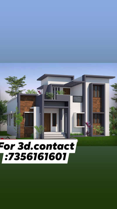 For 3d : 7356161601 #3d  #ElevationHome  #OpenKitchnen  #2BHKHouse  #budjethome  #SmallHouse  #malppuram  #KeralaStyleHouse  #FlatRoof  #ContemporaryHouse