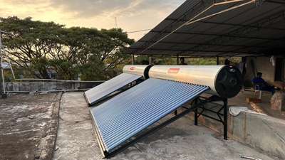 1000L Solar water heater  #solarpower #solarwaterheater