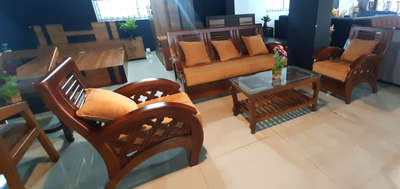 Teak wood designed furniture available at chandranagar, palakkad