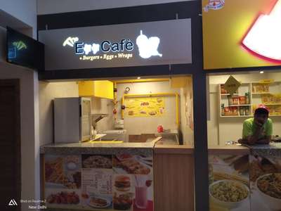 Egg cafe at Okhla