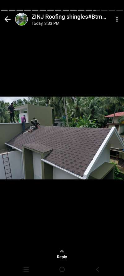 Roofing Shingles& Roof tile &  Rain water gutter. Upvc and Aluminium with powderqoated.
 കേരളത്തിൽ എവിടെയും മിതമായ വിലയിൽ വർക്ക്‌ ചെയിതു കൊടുക്കുന്നു 
ഏറ്റവും നല്ല ബ്രാൻഡ്‌കൾ ഏറ്റവും കുറഞ്ഞ വിലയിൽ സൈറ്റിൽ കൊണ്ട് വന്നു വർക്ക്‌  ചെയിതു കൊടുക്കുന്നു
Contact  098954 55191