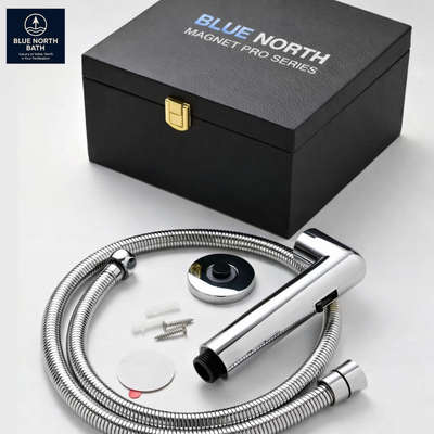 Blue North Magnet Pro Series
Chrome Edition – Premium Magnetic Health Faucet
Upgrade your bathroom with modern elegance and smart functionality.
The Blue North Magnet Pro Series – Chrome Finish is designed for homes that demand style, durability, and smooth performance. With a sleek mirror-polish body and strong magnetic holder, it delivers both luxury and convenience.
✨ Premium Chrome Finish – Modern & elegant look
✨ Strong Magnetic Docking – Secure, easy placement
✨ Smooth High-Pressure Flow
✨ Heavy-Duty Stainless Steel Hose
✨ Rust-Resistant & Long-Lasting Build
✨ Easy Installation – Complete Set Included
Perfect for: 🏠 Modern Homes
🏢 Apartments
🏡 Villas & Renovations
Minimal. Elegant. Powerful.
📩 DM for price & orders
🚚 Direct dispatch available
📦 Bulk enquiries welcome
#BlueNorth #MagnetPro #ChromeFinish #LuxuryBathroom #ModernLiving #HealthFaucet #BathroomUpgrade #PremiumQuality #InteriorKerala #HomeImprovement
