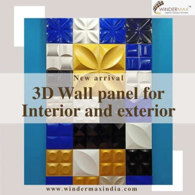 Windermax India Presenting you Interior & exterior products 

Aluminium louvers starting price 270/ par sq ft with coating solid colour 

WPC Exterior louvers 
Price is 220 par sq ft panel size 219X26X2900mm panel area 6.85 ft 

Charcoal panels for interior  price  550 par panel size 5"x9'6" panel area 4.15 ft   

WPC Interior Louvres
24mm and 15mm price 550 par pcs panel size 6"x9'6" panel area 4.75  

ACP  Louvers
3mm 0.25 mm sheet Material Cost 185 sq ft in solid colour wooden colour Price 250 sq ft 

industrial shad with installation
Starting Price 145 par sq ft 

Matel Elevation with 3mm aluminium sheet
With Laser cutting with coating with installation Starting Price  600 sq ft 

Installation charges and GST our transportation Extra 

If Any requirement Now or in Future Please Contact us  any time Call or Whatsapp me:-
+91 8882291670 
+91 9810980278

www.windermaxindia.com
Info@windermaxindia.com