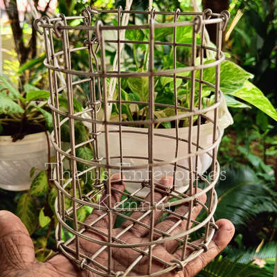 STAINLESS STEEL ORCHID BASKET 
304 GRADE
something for a lifetime.......
 #orchid #orchids #VerticalGarden #BalconyGarden  #LandscapeGarden #FlowerGarden 
#stainlesssteel