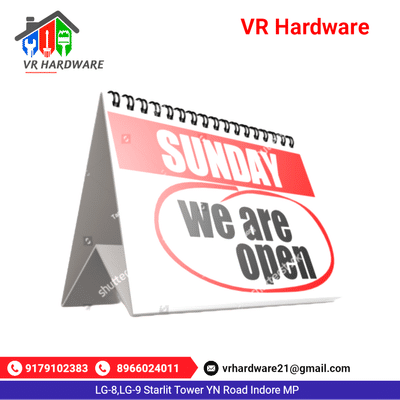 #VR_Hardware
Always there for customers.. 
We are Wholesaler of all kind of hardware Material including
#plywood 
#sunmica 
#Furniture_fittings
#veener
#laminates
#