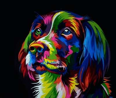 #dogstagram  #dog  #doglover  #artwotk  #AcrylicPainting  #paintingforsale  #painting  #arts   #artworks