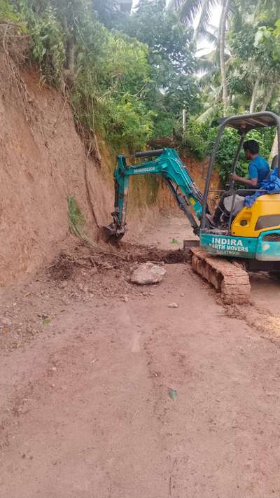 20m Retaining wall 5m height New site. Land clearance before Building work Start