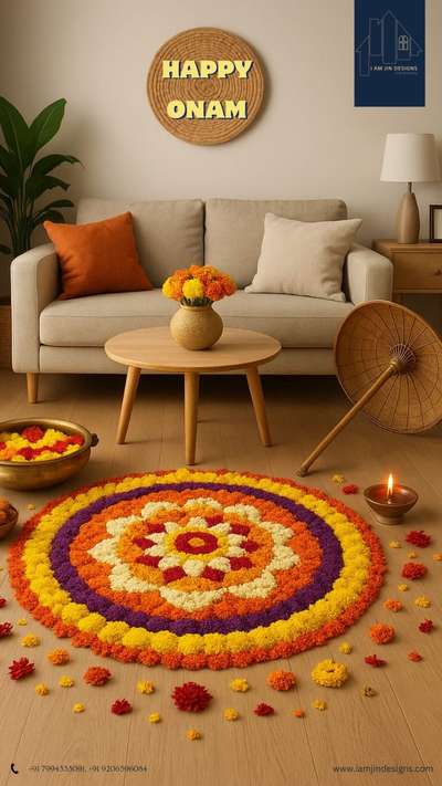 Wishing you a home filled with happiness, harmony, and prosperity this Onam!
