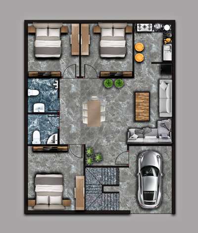 Photoshop rendering plan
 #FloorPlans  #architecturedesigns  #Architect  #InteriorDesigner  #rendering3d