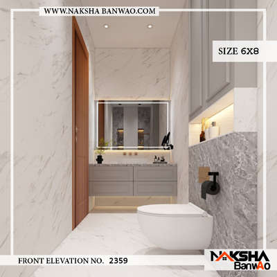 Designing your dream home? Let us help you bring all the elements of comfort and style together.

📧 nakshabanwaoindia@gmail.com
📞+91-9549494050
📐Bathroom Size: 6*8

 #nakshabanwao #bathroomdesign #bathroominteriordesign #bathroomredesign #bathroomtilesdesign #bathroomnewdesign #interiordesigner #interiordesignideas #interiordesigning #interiordesignlovers #interiordesignerslife