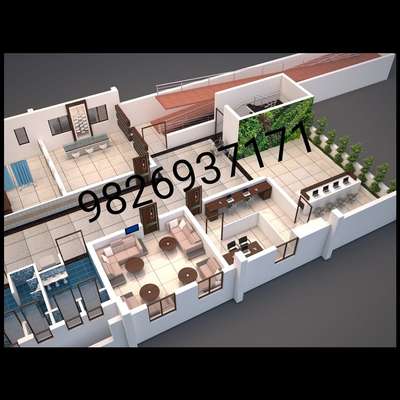 #ek ghar apna ho #3dfloorplan