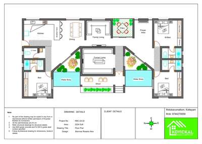 #3BHKPlans #SingleFloorHouse