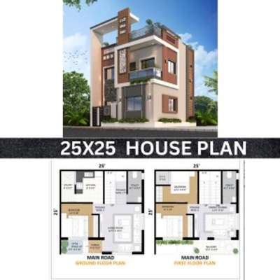 🏡✨ Modern 25x25 House Plan Design ✨🏡

Looking for a stylish and compact home design? This 25x25 house plan is the perfect blend of modern architecture and smart space utilization.

✅ Ground Floor Plan

Spacious Living Room

Modern Kitchen with Dining

1 Bedroom with Attached Toilet

Staircase & Open Area


✅ First Floor Plan

2 Master Bedrooms with Attached Toilets

Open Balcony for Relaxation

Family Sitting Area


💡 Best choice for small plots and families wanting a modern double-storey house design.

📌 Size: 25x25 (625 sq.ft per floor)
📌 Ideal for: Urban & compact plots

👉 Save this design for your dream home inspiration!
#HousePlan #25x25HousePlan #ModernHomeDesign #HomeIdeas #dreamhouse
